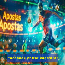 facebook entrar cadastrar